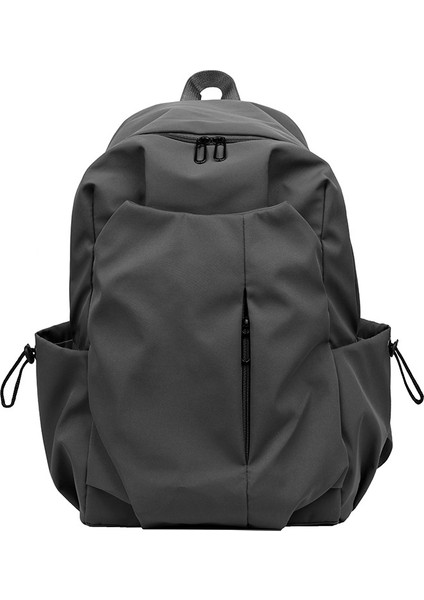 Basit Düz Renk Sırt Çantası (Yurt Dışından)