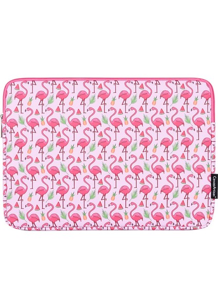 Canvasartısan G58-01 Desen Baskılı Pu Deri Kol Çantası 12 Inç Dizüstü Bilgisayarlar Için Taşınabilir Taşıma Çantası Darbeye Dayanıklı Saklama Çantası (Yurt Dışından)