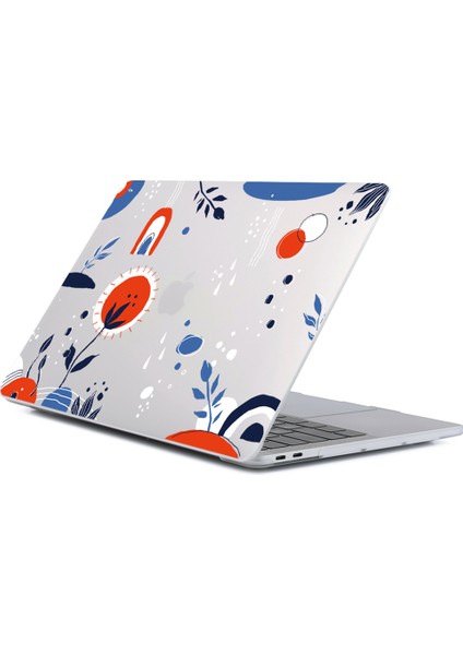 MacBook Pro 15 INÇ(2016-2017)A1707 /(2018-2019)A1990 Kılıf Sert Plastik Desen Baskı Laptop KAPAK-DDC-169 Için (Yurt Dışından)