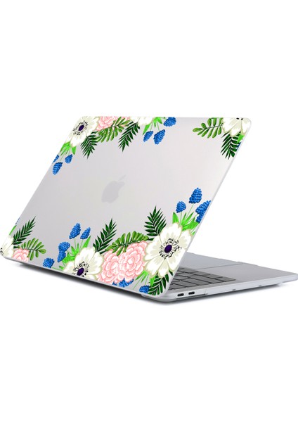 Macbook Air 15 INÇ(2023)A2941 M2 /(2024)A3114 M3 Kılıf Pc Şok Emici Desen Laptop KAPAK-DDC-221 (Yurt Dışından)