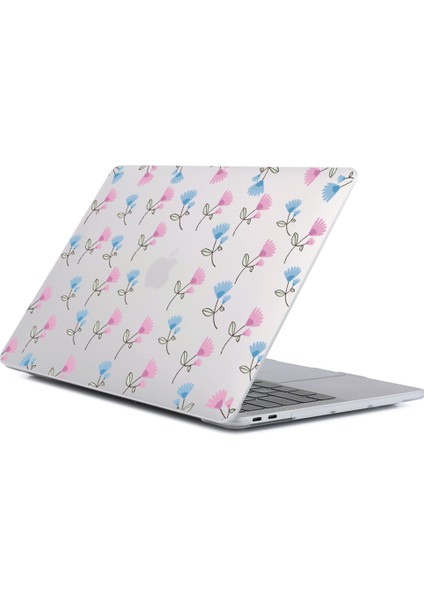 MacBook Pro 15 INÇ(2016-2017)A1707 /(2018-2019)A1990 Kılıf Sert Plastik Desen Baskı Laptop KAPAK-DDC-167 Için (Yurt Dışından)