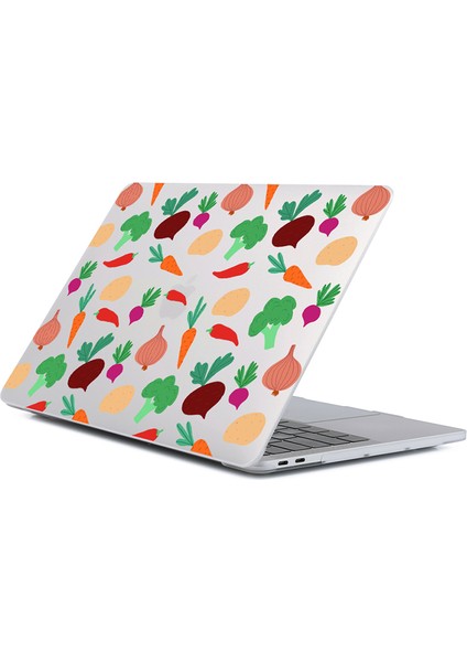 Macbook Air 15 INÇ(2023)A2941 M2/(2024)A3114 M3 Kılıf Desen Koruyucu Dizüstü Bilgisayar KAPAĞI-DDC-1090 (Yurt Dışından)