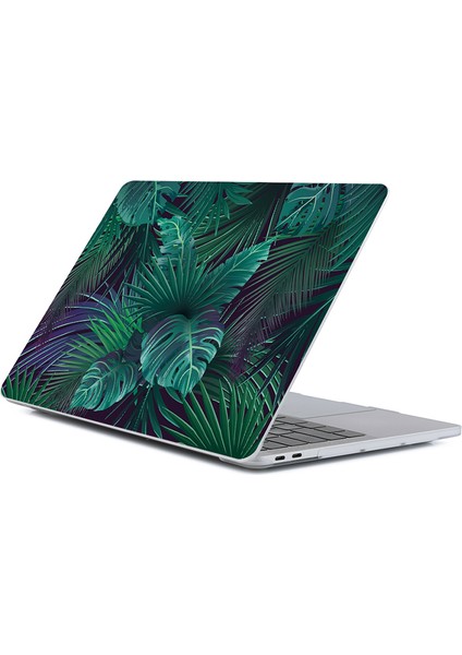 Macbook Air 15 INÇ(2023)A2941 M2/(2024)A3114 M3 Laptop Kılıfı Desen Plastik Koruyucu KAPAK-DDC-009 (Yurt Dışından)