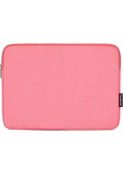 Canvasartısan L25-53 Darbeye Dayanıklı Kol Çantası 12 Inç Dizüstü Bilgisayar Koruyucu Çizilmeye Dayanıklı Iş Tarzı Dizüstü Bilgisayarlar Taşıma Çantası-Pembe (Yurt Dışından)