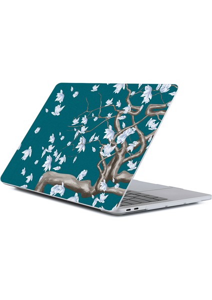 Macbook Air 15 INÇ(2023)A2941 M2/(2024)A3114 M3 Kılıf Desen Koruyucu Dizüstü Bilgisayar KAPAĞI-DDC-1267 (Yurt Dışından)