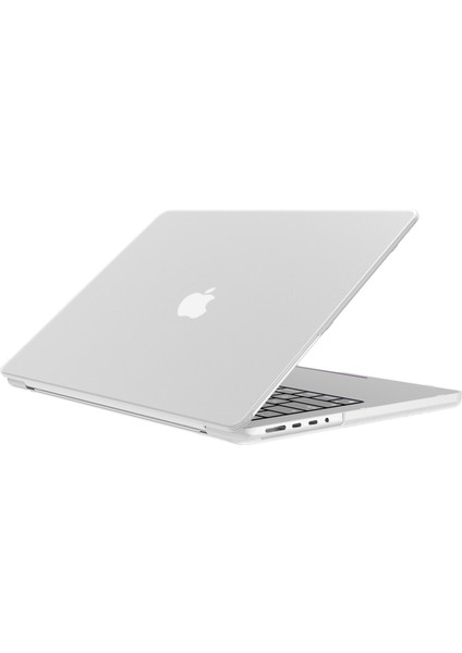 Benwıs Mp-Smc MacBook Air 13 INÇ(2022)A2681 Kılıf Dizüstü Bilgisayar Koruyucu Çizilmez Kapak-Şeffaf Beyaz (Yurt Dışından)