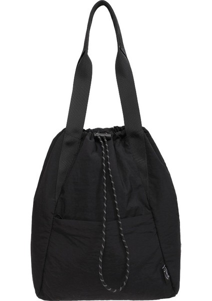 Naylon Kumaş Sırt Çantası Kadın Kontrast Renkli Yoga Spor Çantası Büyük Kapasiteli Çanta (Yurt Dışından)