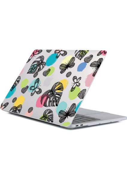MacBook Pro 13 INÇ(2016)A1706 A1708/(2018)A1989/(2019)A2159/(2020)A2338 Laptop Kılıfı Şık Desen Pc KAPAĞI-DDC-147 (Yurt Dışından)