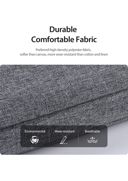 Dux Ducıs Lbtc Serisi 14-15.4 Inç Dizüstü Bilgisayar Taşıma Çantası Polyester Dizüstü Darbeye Dayanıklı Çanta-Koyu Gri (Yurt Dışından) indirimleri