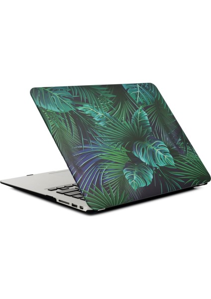Macbook Air 13.3 Inç-Yeşil Yapraklar Için Desen Baskı Plastik Koruyucu Kılıf Kabuk (Yurt Dışından) fiyatları