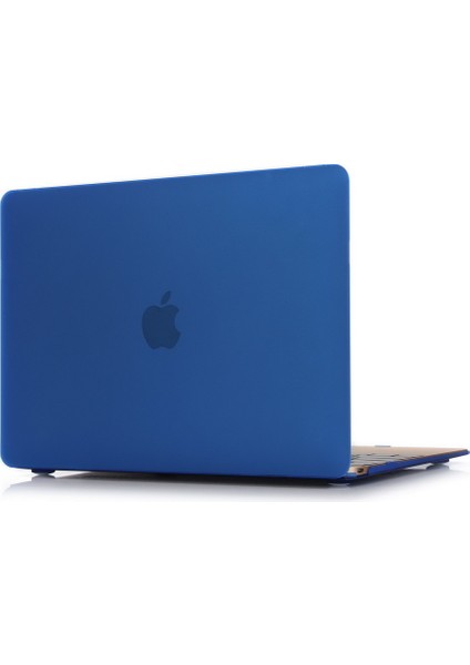 Retina Ekranlı (2015) MacBook 12 Inç Için Koyu Mavi Mat Pc Telefonu Kabuğu (Yurt Dışından)