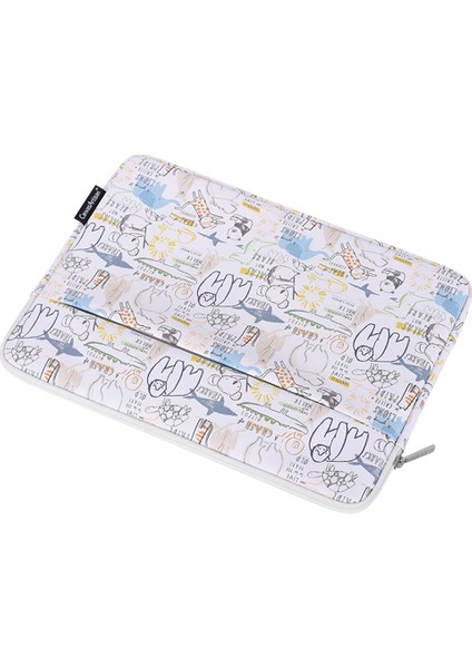 Canvasartısan G50-11 15 Inç Dizüstü Bilgisayar Koruyucu Kılıf Karikatür Hayvan Baskılı Pu Deri Dizüstü Taşıma Çantası Küçük Kese ile (Yurt Dışından) indirimleri