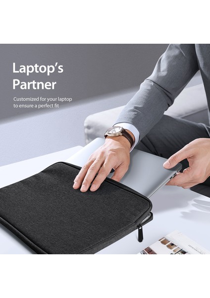Dux Ducıs Lbda Serisi 14-15.4 Inç Laptop Çantası Yumuşak Astarlı Dizüstü Bilgisayar Kılıfı-Siyah (Yurt Dışından) fırsatları