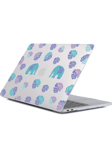 MacBook Pro 15 INÇ(2016-2017)A1707 /(2018-2019)A1990 Kılıf Sert Plastik Desen Baskı Laptop KAPAK-DDC-179 Için (Yurt Dışından)