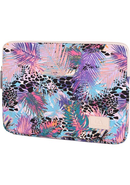 Canvasartısan T50 Yapraklar Desen Baskılı Taşınabilir Kol Çantası 15 Inç Dizüstü Bilgisayarlar Için Darbeye Dayanıklı Ince Taşıma Çantası Anti-Damla Kanvas Çanta (Yurt Dışından) modelleri