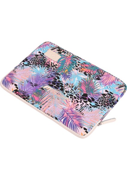 Canvasartısan T50 Yapraklar Desen Baskılı Taşınabilir Kol Çantası 15 Inç Dizüstü Bilgisayarlar Için Darbeye Dayanıklı Ince Taşıma Çantası Anti-Damla Kanvas Çanta (Yurt Dışından) fırsatları