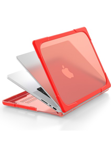 MacBook Pro 14 INÇ(2021)A2442/14 INÇ(2023)A2779 /A2918/A2992(M1/M2/M3)HARD Pc Laptop Kılıfı-Kırmızı (Yurt Dışından)