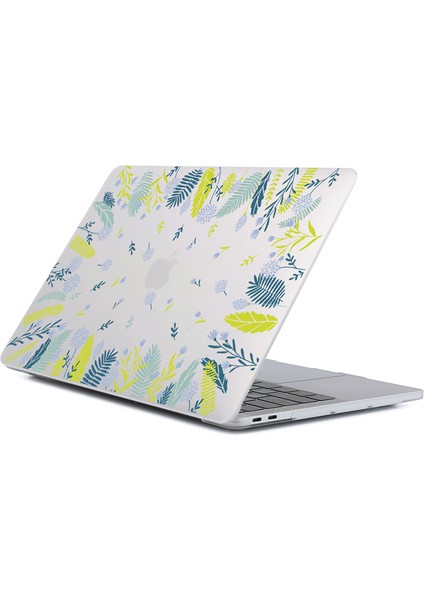 Macbook Air 15 INÇ(2023)A2941 M2/(2024)A3114 M3 Laptop Kılıfı Desen Plastik Koruyucu KAPAK-DDC-262 (Yurt Dışından)