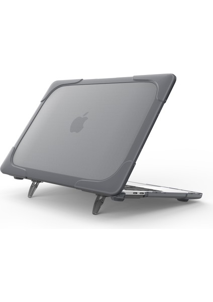 MacBook Pro 13 Inç Için Iki Parçalı Plastik + Tpu Koruyucu Dizüstü Bilgisayar Kılıfı Dokunmatik Çubuklu/dokunmatik Çubuksuz (2020-2016)A1706 A1989 A2159 A1708-GRI (Yurt Dışından)