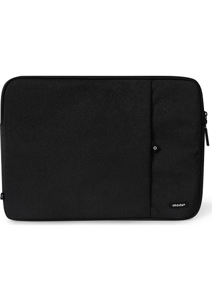 Okade T40 11.6 Inç-12 Inç Büyük Dizüstü Bilgisayar Kasası Çanta Dizüstü Tablet Kol Taşınabilir Koruma Kapağı-Siyah (Yurt Dışından)