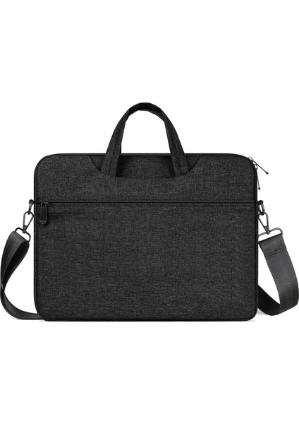 Dux Ducıs Lbjb Serisi 13-13.9 Inç Su Geçirmez Notebook Omuz Çantası Laptop Çantası-Siyah (Yurt Dışından)