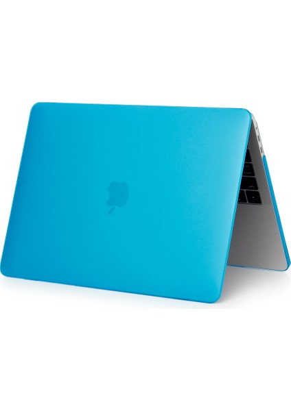 Çizilmez Mat Plastik Ön ve Arka Kılıf MacBook Pro 13 Inç 2016 A1706/A1708/A1989/A2159/A2251/A2289/A2338-KOYU Mavi (Yurt Dışından)