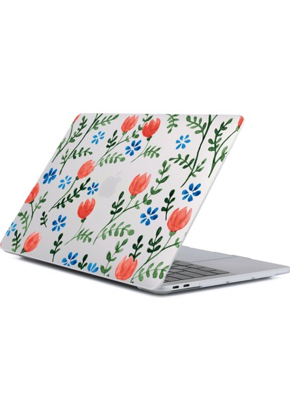 MacBook Pro 15 INÇ(2016-2017)A1707 /(2018-2019)A1990 Kılıf Sert Plastik Desen Baskı Laptop KAPAK-DDC-170 Için (Yurt Dışından)