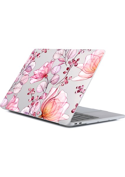 Macbook Air 15 INÇ(2023)A2941 M2/(2024)A3114 M3 Kılıf Desen Koruyucu Dizüstü Bilgisayar KAPAĞI-DDC-1287 (Yurt Dışından)