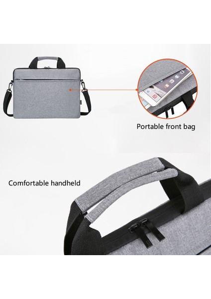 15 Inç Dizüstü Bilgisayar Omuz Çantası Oxford Kumaş+Polyester Dizüstü Bilgisayar Kılıfı Çanta-Mavi (Yurt Dışından) fırsatları