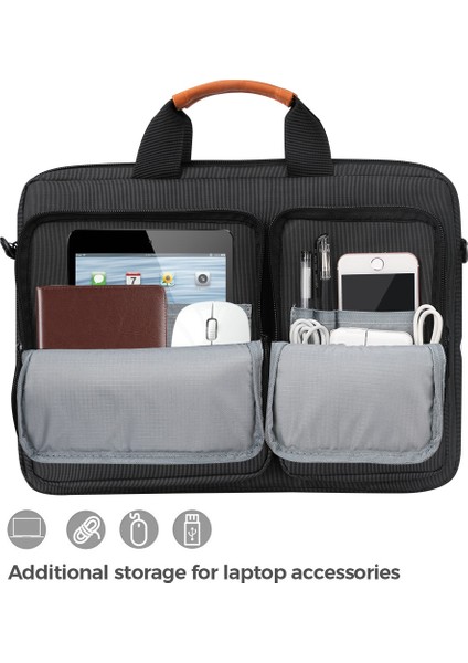 13.3-14 Inç Dizüstü Bilgisayar Kılıfı Kılıf Taşınabilir Taşıma Çantası Bilgisayar Dizüstü Evrak Çantası Omuz Askısı ile (Yurt Dışından) indirimleri