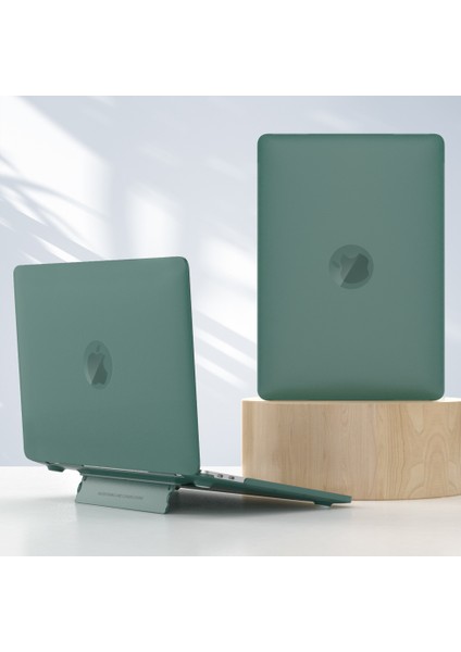 MacBook Pro 13 INÇ(2016)A1706 A1708/(2018)A1989/(2019)A2159/(2020)/(2022)A2289 A2251 A2338 Pc Kapağı-Gece Yarısı Yeşili Için Laptop Kılıfı (Yurt Dışından)