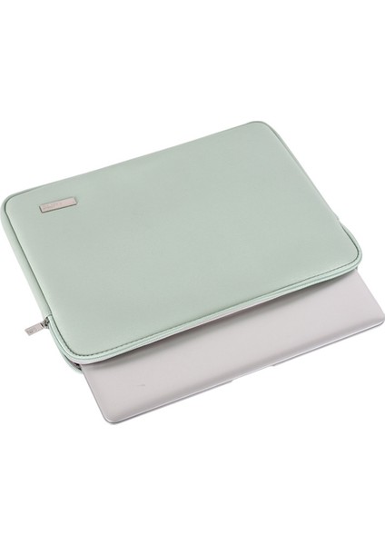 Canvasartısan L6-04 12 Inç Dizüstü Bilgisayar Kılıfı MacBook Için Moda Pu Deri Dizüstü Bilgisayar Koruma Çantası-Pembe (Yurt Dışından)