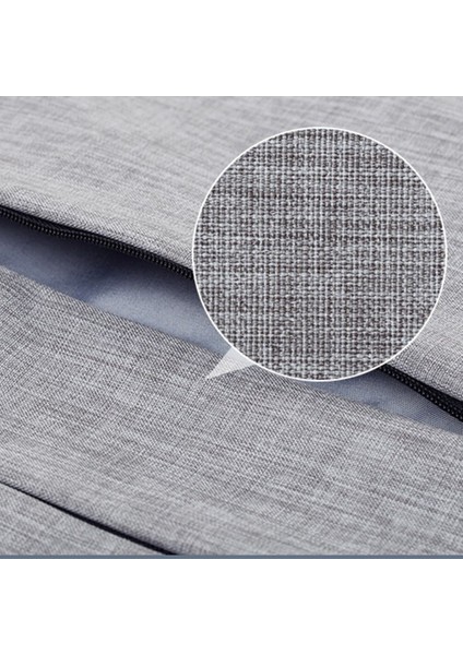 Canvasartısan L3-102 Dizüstü Bilgisayar Çantası Iş Dizüstü Bilgisayar Kolu Bilgisayar Kolu 13 Inç Laptop Çantası Küçük Kese Çanta-Koyu Gri (Yurt Dışından)