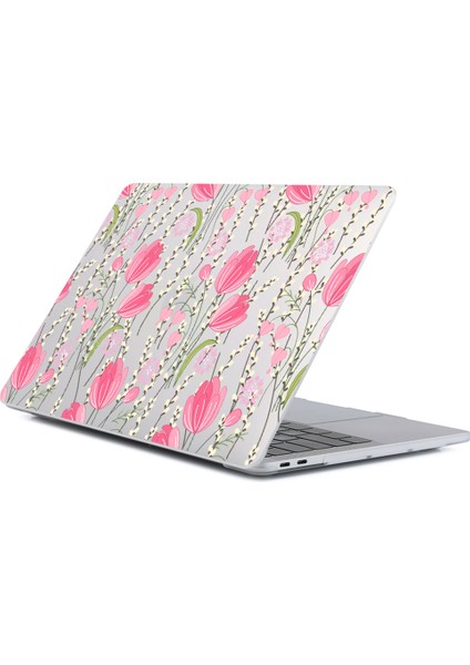 Macbook Air 15 INÇ(2023)A2941 M2 /(2024)A3114 M3 Kılıf Pc Şok Emici Desen Laptop KAPAK-DDC-246 (Yurt Dışından)