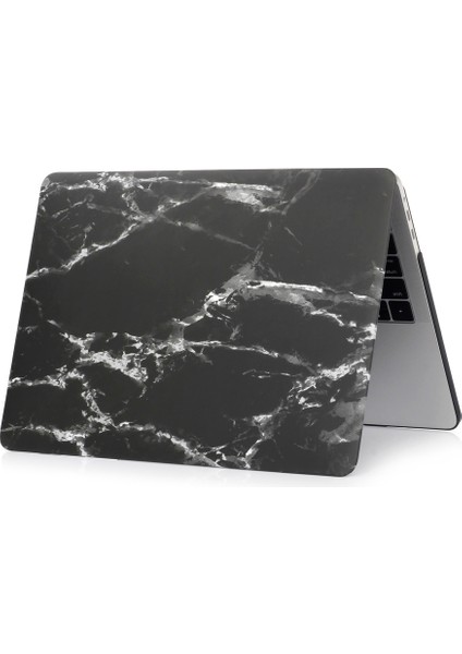 MacBook Pro 13 Inç 2016 Için Desenli Sert Koruyucu Kılıf A1706/A1708/A1989/A2159/A2251/A2289/A2338-MERMER Doku/siyah (Yurt Dışından) indirimleri