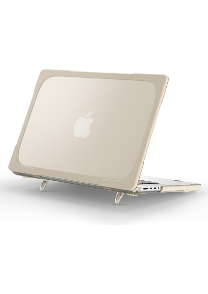 MacBook Pro 16 INÇ(2021)/(2023)A2485/A2780/A2991(M1/M2/M3)HARD Pc+Tpu Laptop Çantası Notebook Kapağı-Haki (Yurt Dışından)