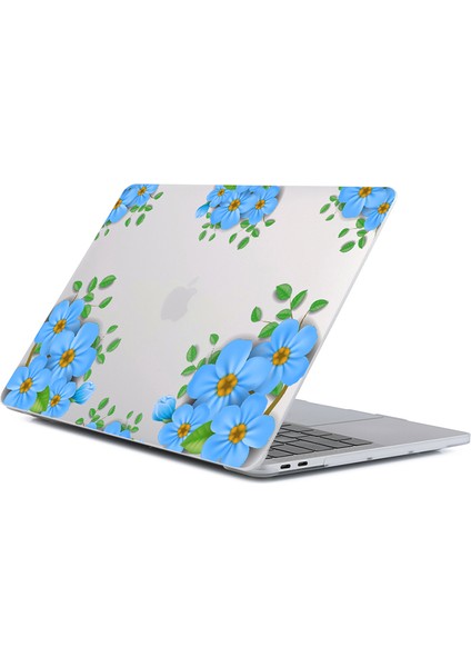 MacBook Air 13 INÇ(2022)A2681/(2024)A3113 M3 Laptop Çantası Çiçek Dizüstü Bilgisayar Ön Arka KAPAK-DDC-261 (Yurt Dışından)