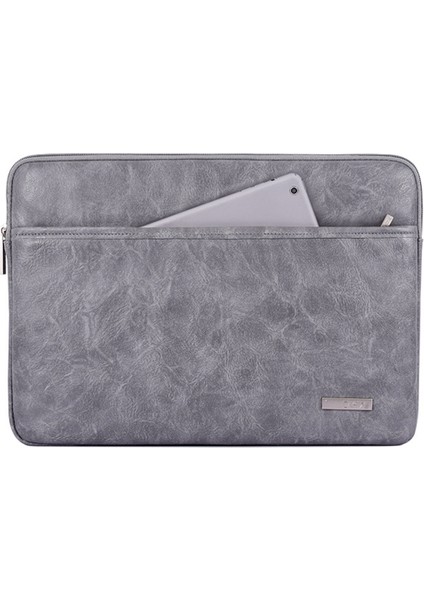 Canvasartısan L38-06 13 Inç Dizüstü Bilgisayar Için Taşınabilir Kol Çantası Pu Deri Taşıma Çantası Anti-Scratch Dizüstü Ince Çanta-Haki (Yurt Dışından)