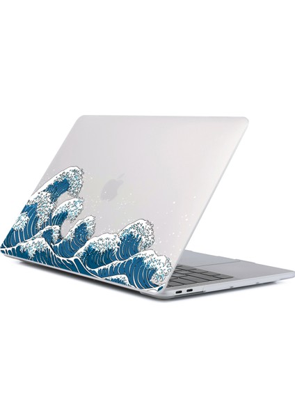 MacBook Pro 15 INÇ(2016-2017)A1707 /(2018-2019)A1990 Kılıf Sert Plastik Desen Baskı Laptop KAPAK-DDC-177 Için (Yurt Dışından)