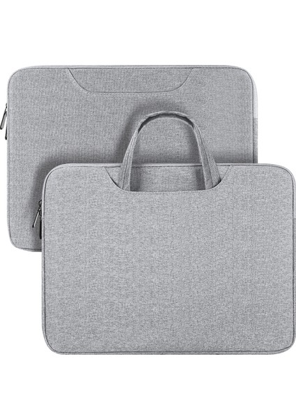 Dux Ducıs Lbtb Serisi 15.5-16 Inç Laptop Çantası Su Geçirmez Polyester Kumaş Bilgisayar Taşıma Çantası-Açık Gri (Yurt Dışından)