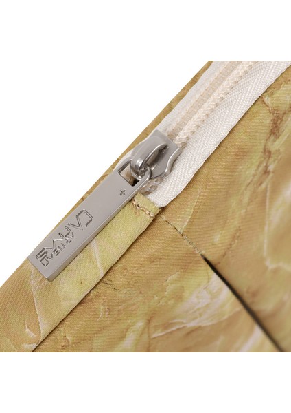 Canvasartısan H82-11 Yumuşak Astarlı Laptop Çantası Mermer Desenli Defter Kılıfı-14-Inç (Yurt Dışından)