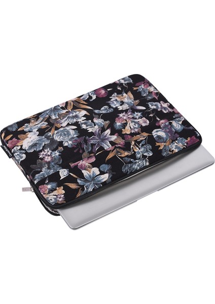 Canvasartısan H2-11 Şok Emme Astarı 12 Inç Dizüstü Fermuarlı Çanta Suluboya Çiçek Desen Keten Dizüstü Bilgisayar Kolu (Yurt Dışından) modelleri