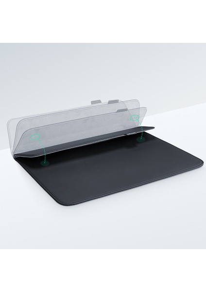Mark Ryden MR67 15.4-Inç Ultrabook Ince Pu Kol Kılıfı Için Taşınabilir Taşıma Çantası-Açık Gri (Yurt Dışından) modelleri