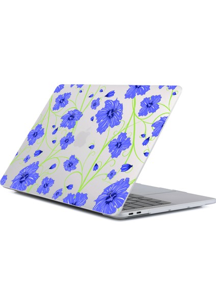 Macbook Air 15 INÇ(2023)A2941 M2 /(2024)A3114 M3 Kılıf Pc Şok Emici Desen Laptop KAPAK-DDC-222 (Yurt Dışından)