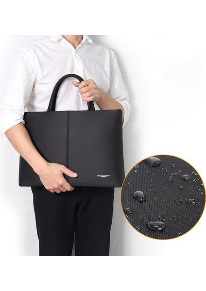 Yajıe 143 # Basit Stil 14.6 Inç Laptop Çantası Dizüstü Bilgisayar Çanta Suya Dayanıklı Iş Evrak Çantası MacBook iPad Matebook Için Dell (Yurt Dışından) indirimleri