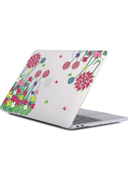 MacBook Pro 15 INÇ(2016-2017)A1707 /(2018-2019)A1990 Kılıf Sert Plastik Desen Baskı Laptop KAPAK-DDC-176 Için (Yurt Dışından)