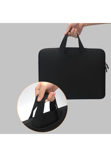 Moda Laptop Çantası Durumda Taşınabilir Darbeye Dayanıklı Bilgisayar Çantası 15.4 Inç Dizüstü Bilgisayar-Yeşil (Yurt Dışından)