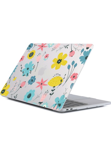 Macbook Air 15 INÇ(2023)A2941 M2/(2024)A3114 M3 Kılıf Dizüstü Koruyucu Kapak Desen BASKI-DDC-146 (Yurt Dışından)