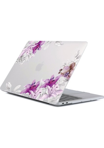 Macbook Air 15 INÇ(2023)A2941 M2 /(2024)A3114 M3 Kılıf Pc Şok Emici Desen Laptop KAPAK-DDC-220 (Yurt Dışından)