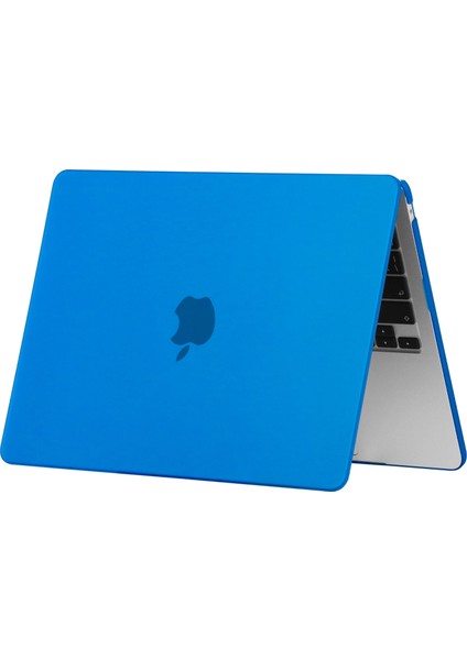 Macbook Air 15 INÇ(2023)M2 A2941/(2024)A3114 M3 Laptop Kılıfı Çizilmez Sert Pc Mat Dizüstü Kapak-Koyu Mavi (Yurt Dışından)